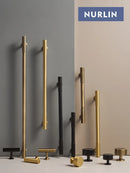 Nurlin Solid Brass Art Deco Kitchen Cabinet Knobs and Handles