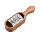 Stainless Steel Cheese Grater With Wooden Storage Box | Grate Parmesan, Chocolate, Nutmeg and More