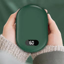USB Rechargeable Hand Warmer with Power Bank | Mini Electric Pocket Warmer for Winter