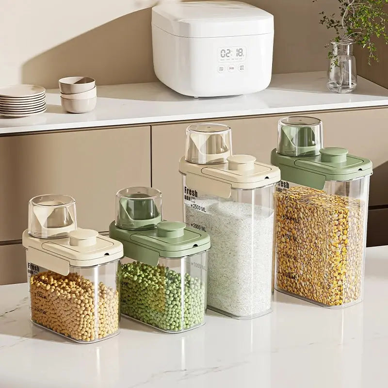 Sealed Storage Container – Moisture-Proof and Mold-Proof Container for Rice, Soybeans, and More
