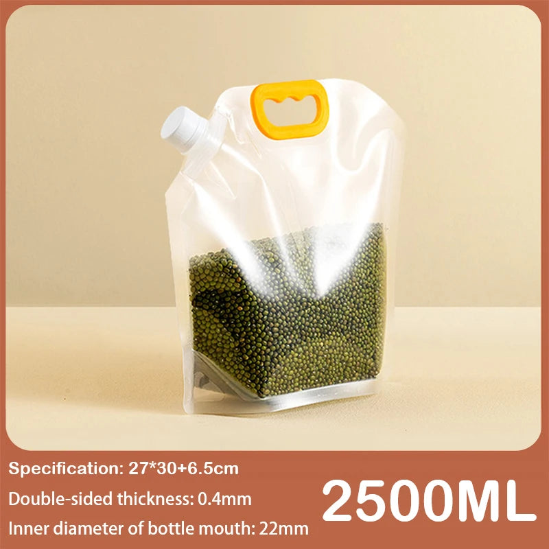 Portable Grain Storage Bag – Moisture & Insect Proof Recyclable Food Keeper
