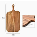 Wooden Serving Board with Handle | For Cheese, Bread, Charcuterie, Bread, Fruit