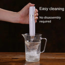 USB Rechargeable 2-in-1 Milk Frother, Electric Egg Beater & Mini Blender