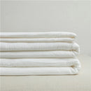 Japanese Quilts – Summer Pure White Cotton Duvets for Double Couple Beds | Queen Size Cold Comforter