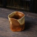 Earth Tone Japanese-Style Irregular Shape Tea Coffee Cup Mug
