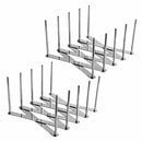 Pan Lid Organizer and Multi-Functional Rack – Stainless Steel