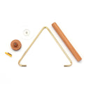 Toilet Paper Roll Holder Wooden Paper Roll Hook – Bathroom Storage Rack