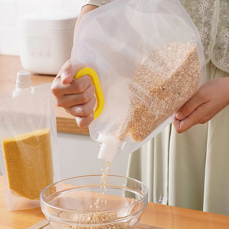 Portable Grain Storage Bag – Moisture & Insect Proof Recyclable Food Keeper