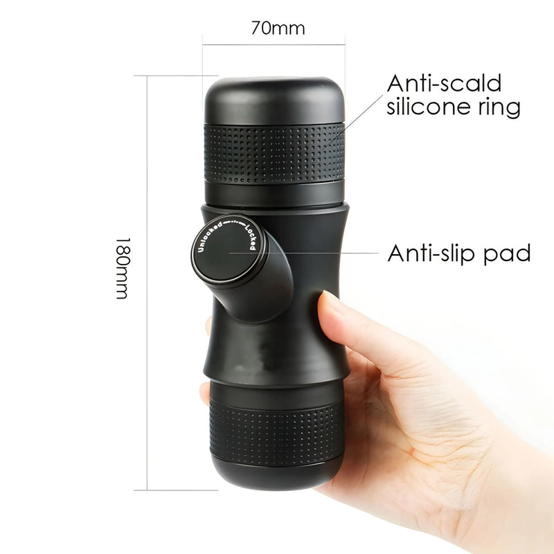JavaJet Portable Mini Espresso Maker – Perfect Espresso Anytime, Anywhere