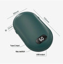 USB Rechargeable Hand Warmer with Power Bank | Mini Electric Pocket Warmer for Winter