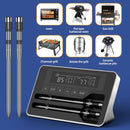 Smart Wireless Meat Thermometer with 800FT Range & Dual Sensors - Bluetooth Digital BBQ Probe