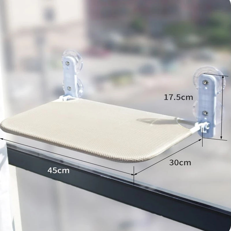 Window Hanging Nest Bed for Cat – Super Suction Cup Swing Hamock for Windowsills