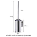 Wall Mounted Stainless Steel Toilet Brush