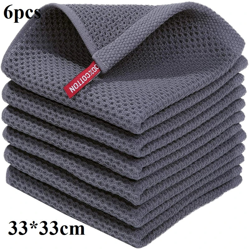 Ultra Absorbent Soft Dishcloth | Pack of 6