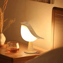 Cute LED Night Light - Bird-Shaped Bedside Lamp with Dimmable 3-Color Touch Switch