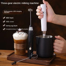 USB Rechargeable 2-in-1 Milk Frother, Electric Egg Beater & Mini Blender