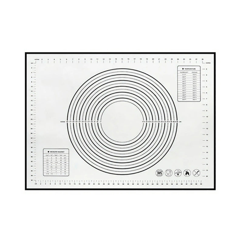 Non-Stick Silicone Kneading Mat – Multi-Purpose Baking Sheet and Oven Liner