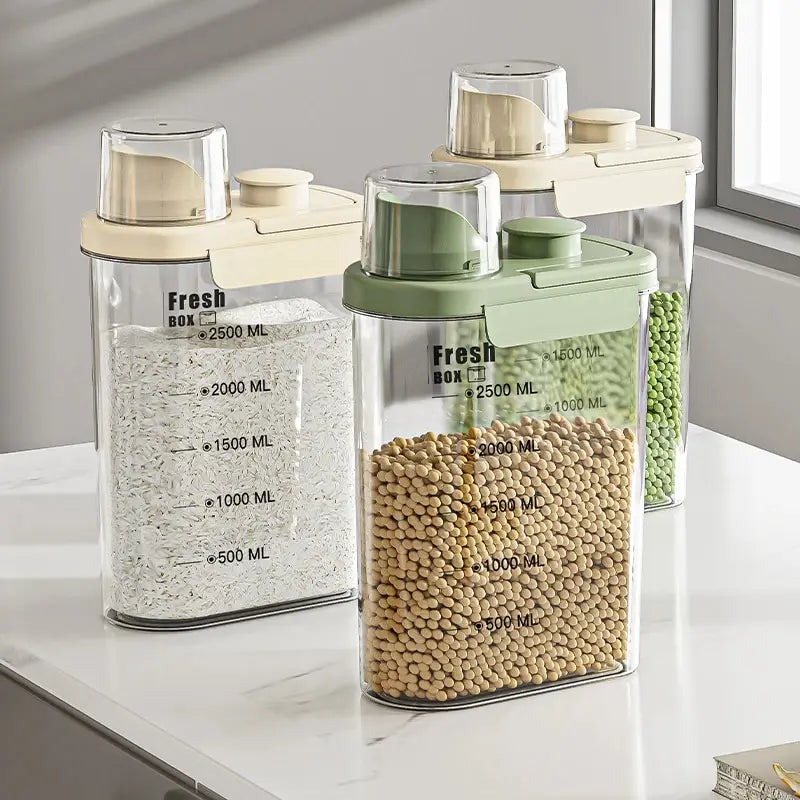 Sealed Storage Container – Moisture-Proof and Mold-Proof Container for Rice, Soybeans, and More