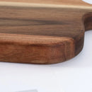 Wooden Serving Board with Handle | For Cheese, Bread, Charcuterie, Bread, Fruit