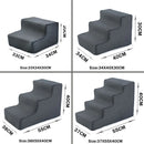 Pet Furniture Stairs - Detachable Sponge Step Ladder for Cats & Dogs for Furniture