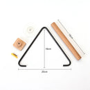 Toilet Paper Roll Holder Wooden Paper Roll Hook – Bathroom Storage Rack