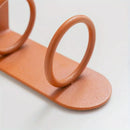 Space-Saving Metal Wall-Mounted Toothbrush Holder