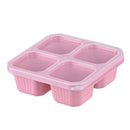 4-Compartment Bento Box For Lunch, Leftovers, Meal Prep or Snacks | Wheat Straw, Dishwasher Safe