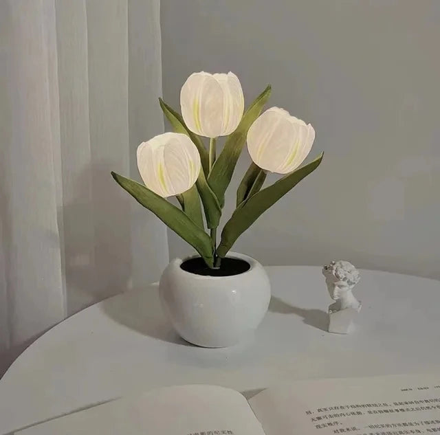 LED Tulip Lamp – Decorative Night Light