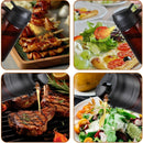 2-in-1 Light-Blocking Brown Olive Oil Dispenser Bottle | Spray and Pour Oil with this Multi-Purpose Kitchen Oil Bottle