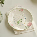 Nordic Style Serving Dish | Cute Floral Design in 3 Sizes