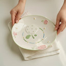 Nordic Style Serving Dish | Cute Floral Design in 3 Sizes