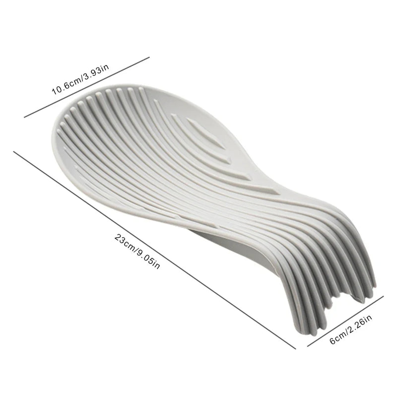Silicone Insulated Spoon Holder – Heat-Resistant Placemat & Cutlery Organizer