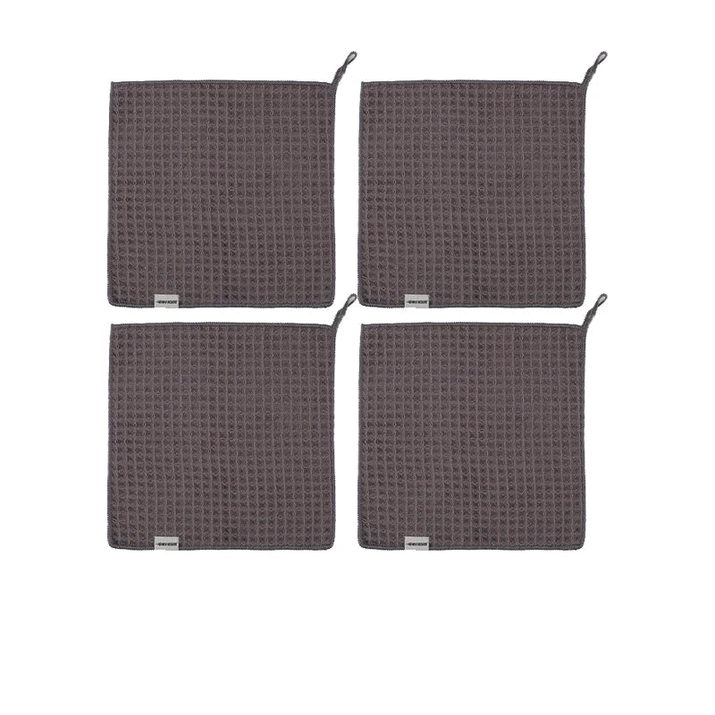 MHW-3BOMBER Coffee Bar Square Towels – Barista Cleaning Cloths for Espresso Maker Accessories