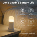 LED Motion Sensor Night Light - USB Rechargeable, Dimmable, Portable Lamp for Bedrooms & Hallways