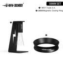 Adjustable Espresso Distribution Tool | Needle Coffee Stirrer with Magnetic Stand
