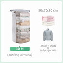 TAILI Cubic Vacuum Storage Bags for Clothes and Blankets