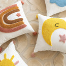 Whimsical Tufted Embroidery Cushion Cover | Kids Room, Nursery, Playroom or Living Room
