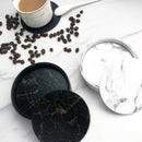 Set of 6 Marble Print Coasters