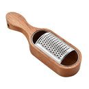 Stainless Steel Cheese Grater With Wooden Storage Box | Grate Parmesan, Chocolate, Nutmeg and More