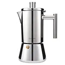 Stainless Steel Espresso Maker | Stovetop Moka Pot