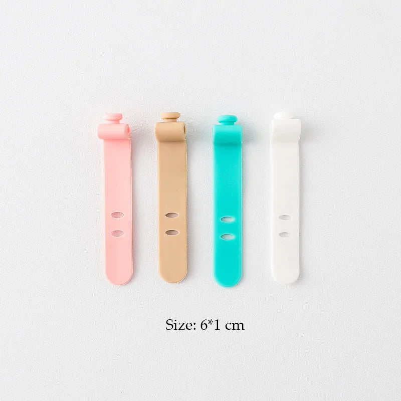 Cute Modern Cable Organizer Clips for Home Office Desktop and Home Decor