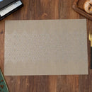 PVC Woven Placemats - Durable & Heat Resistant Dining Table Placemats