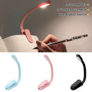 USB Rechargeable Mini LED Book Light – Adjustable Brightness & 3 Color Modes for Reading and Travel