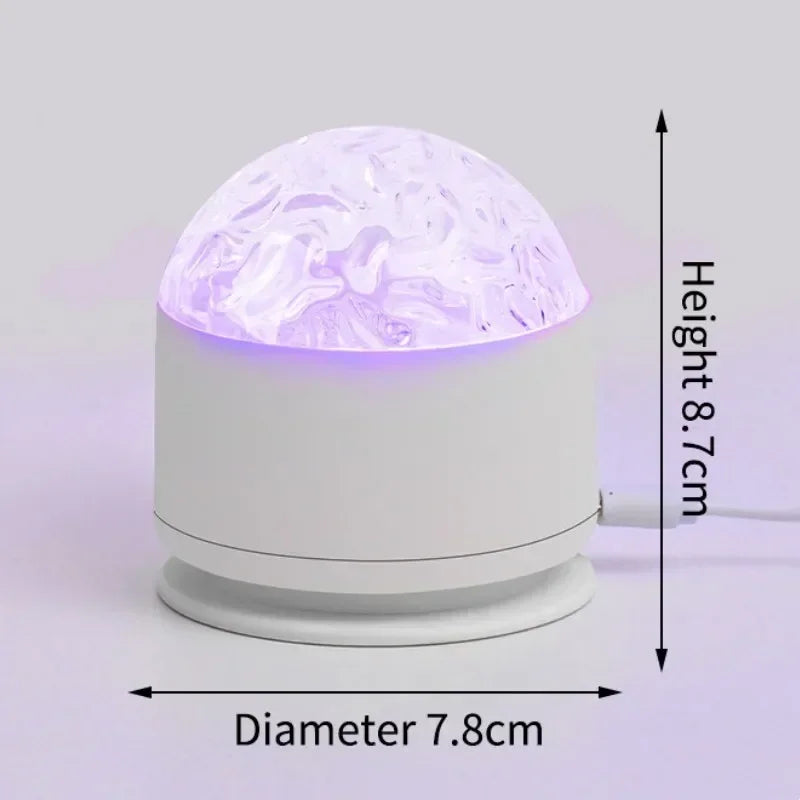 Starry Night LED Projector Lamp | Aurora Starry Sky & Water Ripple Effects