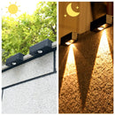 LED Solar Wall Lamp Outdoor Waterproof Solar-Powered Fence Light for Garden, Patio, Balcony & Stair