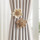 Magnetic Crochet Curtain Tie Backs – Elegant Flower Holdbacks and Hook Accessories for Home Decor