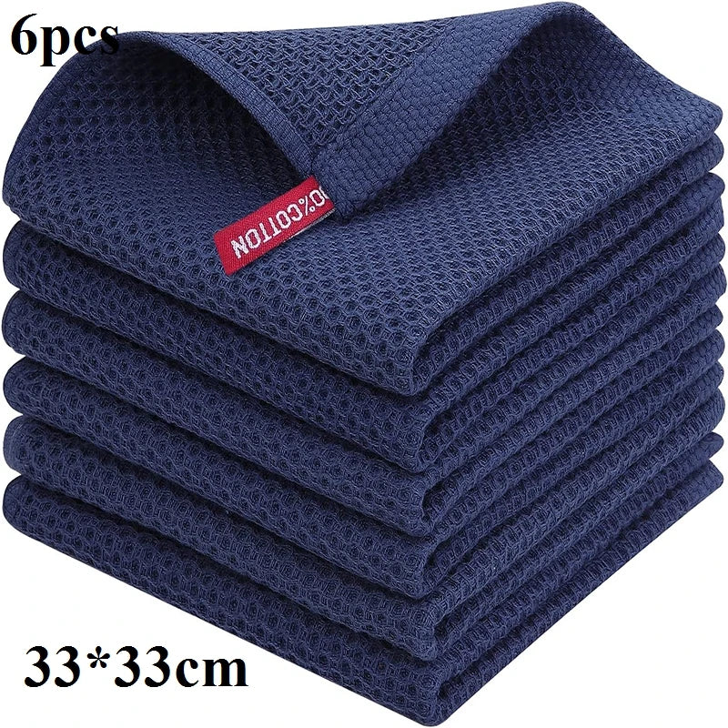 Ultra Absorbent Soft Dishcloth | Pack of 6