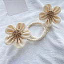 Magnetic Crochet Curtain Tie Backs – Elegant Flower Holdbacks and Hook Accessories for Home Decor