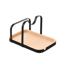 Pot Lid and Utensil Stand with Drip Tray | Space-Saving Storage While Cooking