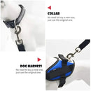 Adjustable Pet Car Seat Belt – Dog & Cat Safety Harness with Lead Clip for Vehicle Travel
